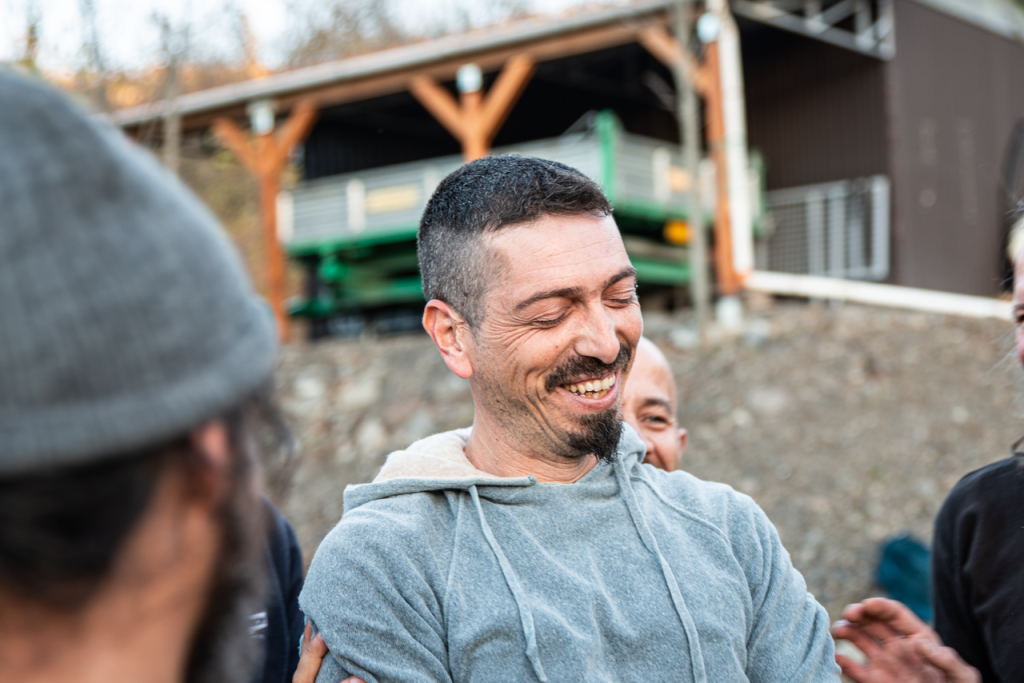 pexels-photo-28145760-28145760 A joyful moment between friends captured outdoors, showcasing happiness and camaraderie.